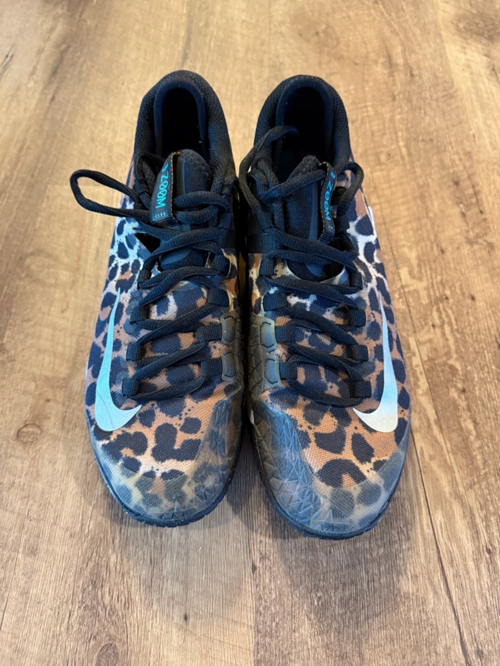Nike women Leopard Print Sneakers in Brown, Black & White
